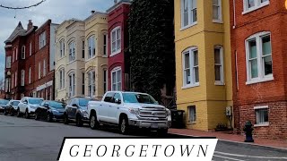 Georgetown, Washington DC- Walking tour ❄️