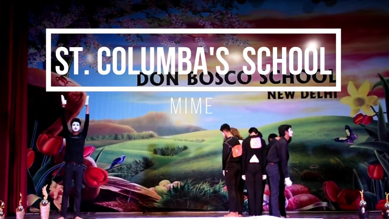 Bosco Fiesta 2019 | Mime - Runners up | St. Columba's School | Day-1 ...