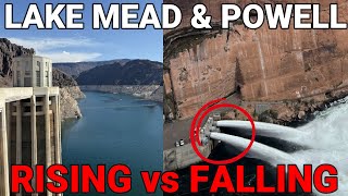 SHOCKING Water Update! Lake Mead Rises — Lake Powell Crashes Hard
