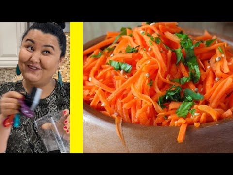Video: Ua noj Korean carrots rau lub caij ntuj no hauv lub rhawv zeb