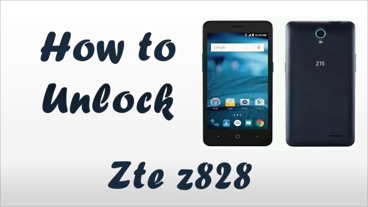 How to unlock ZTE z828 M by imei - All carriers