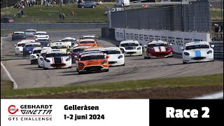 Ginetta GT5 Challenge Sweden 2024 - Gellerasen - Race 2