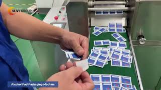 Alcohol Pads Packaging Machine | Small Production Line for Alcohol Prep Pad