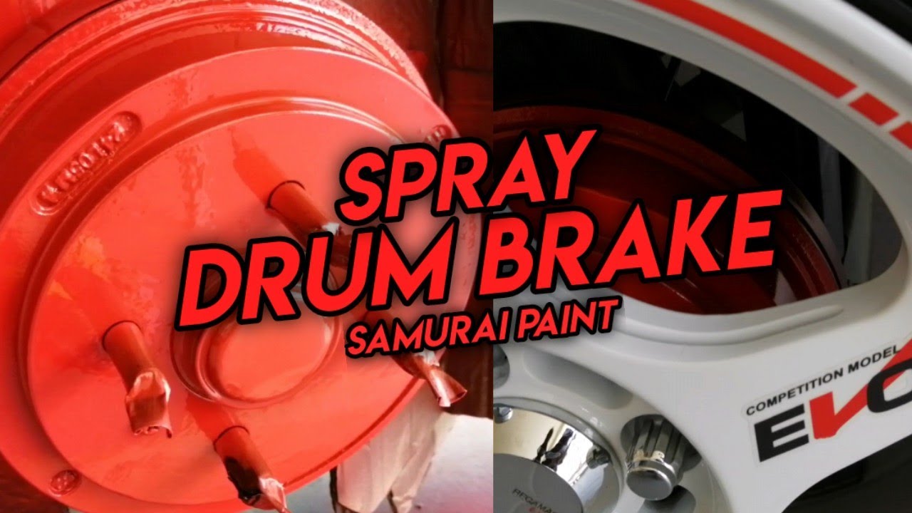 Painting Drum Brakes Proton Wira YouTube