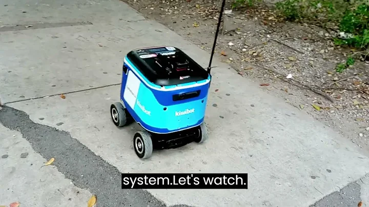 Kiwi Bot Overtown Miami food delivery 2023 first urban foods delivery,  #miamiovertown