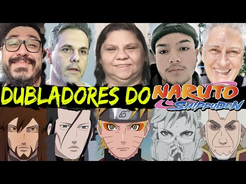 CONHEÇA OS DUBLADORES DE NARUTO 