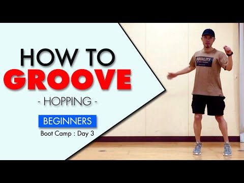 House Dance Basic steps & Grooves Tutorial for Beginners | Hopping