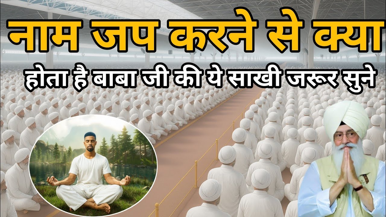नाम जप करने से क्या होता है बाबा जी की ये साखी जरूर सुने। Radha Soami ji