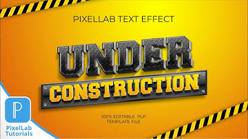Metallic Text Effect | Pixellab Tutorial