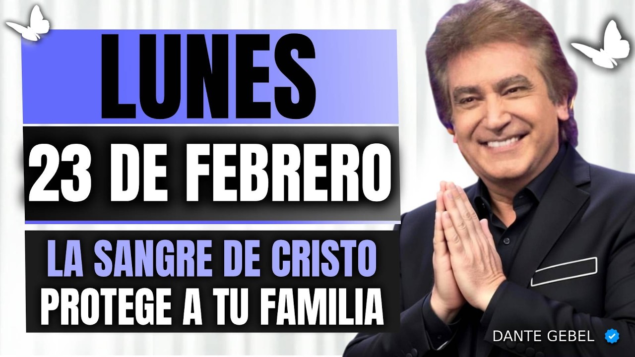 INICIA EL LUNES 23 CON DIOS | La Sangre De Cristo Protege y Cuida A Tu Familia | ORACIÓN DE LA MAÑAN