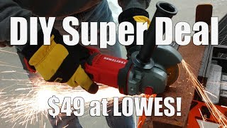 NEW CRAFTSMAN V20 4.5" 20-Volt Angle Grinder Review & New Sockets Set at LOWES