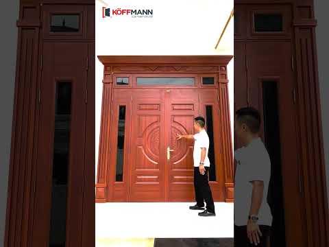 C&ocirc;ng Tr&igrave;nh Cửa Th&eacute;p V&acirc;n Gỗ Cho Cả Cửa Ch&iacute;nh & Cửa Sổ Tại Diễn Ch&acirc;u &ndash; Nghệ An