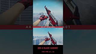 AK-47 | Orbit Mk01  Red & Black Edition - CS2 Loadout