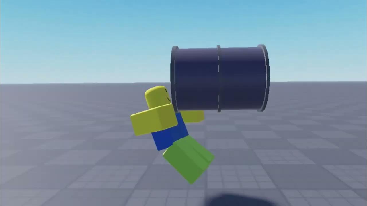 floating barrel (ROBLOX) YouTube