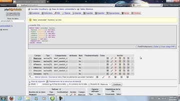 Practica con Dreamweaver 8 y PhpMyAdmin 1
