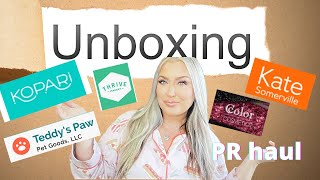 Thrive Market Haul | PAW PET BOX UNBOXING | THE GOOD CANDLE HAUL | PR UNBOXING | HOTMESS MOMMA MD