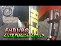 ENDURO SUSPENSION SETUP | Testing K-tech ORVS & Bladder Kits