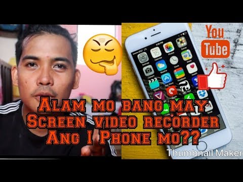 Video: Paano Mag-record Ng Pelikula Sa Isang IPhone