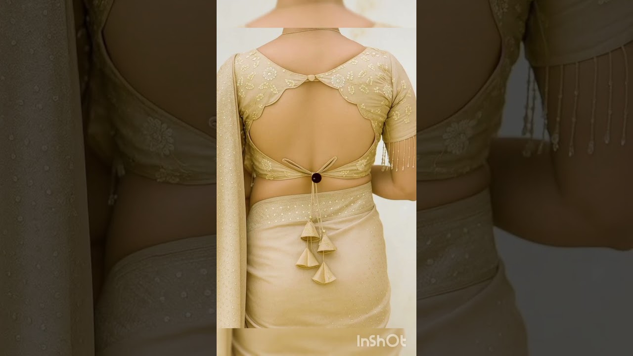 trending & stylish blouse design 😍😍 