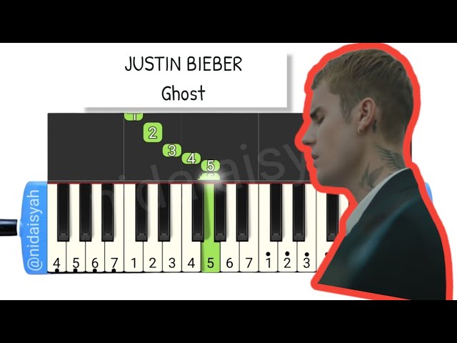 NOT ANGKA PIANIKA GHOST | TUTORIAL MUDAH MAIN PIANIKA LAGU GHOST JUSTIN BIEBEE - YouTube