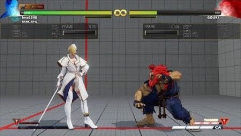 SFVAE FALKE 595dmg&629dmg VT1 Loop Combo [punish EX DP to STUN] スト5AE ファルケ EX豪昇龍への反撃→スタン→トリガーループコンボ