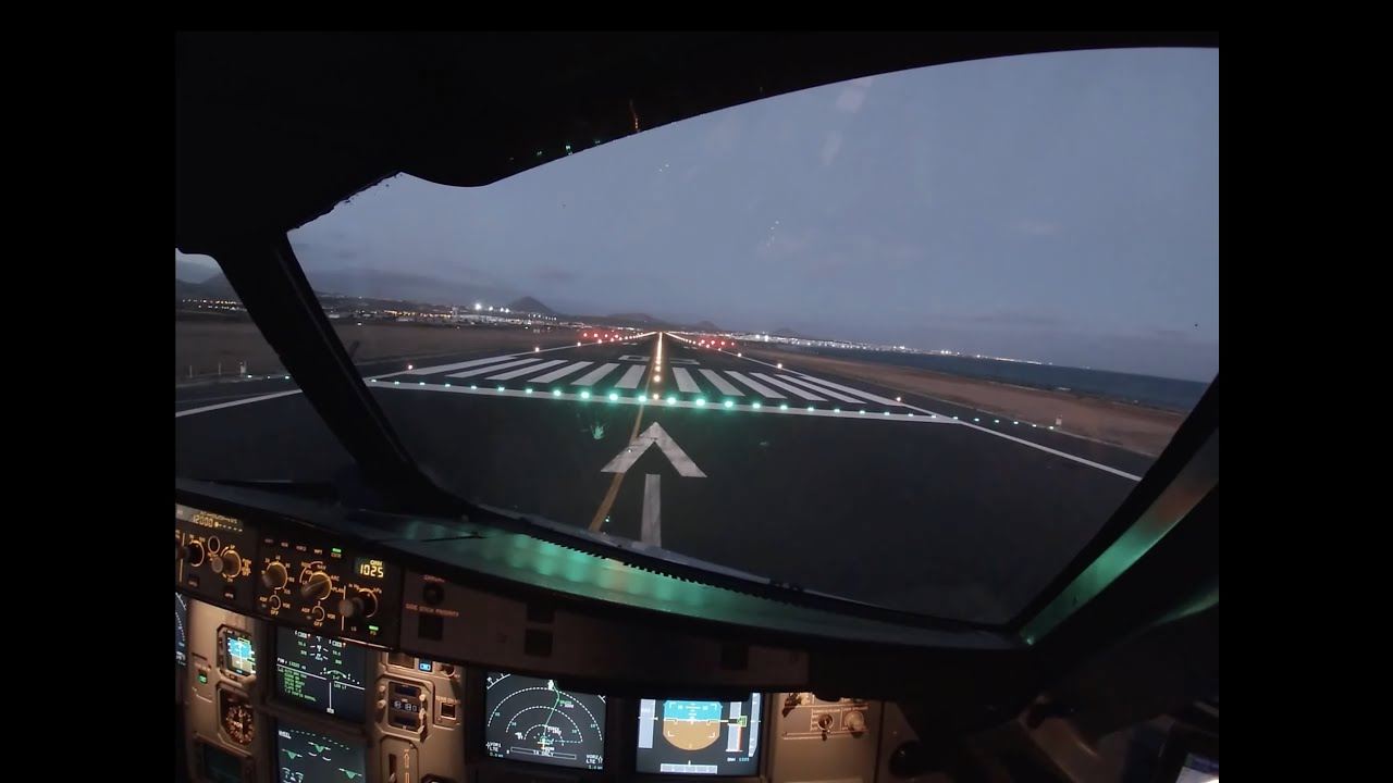 Life as an airline pilot - Lanzarote Take Off