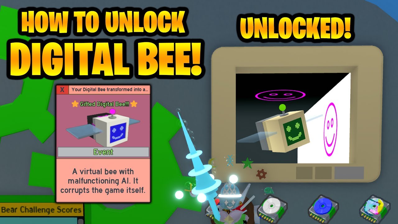 NEW* Digital Bee from Bee Swarm Simulator! 