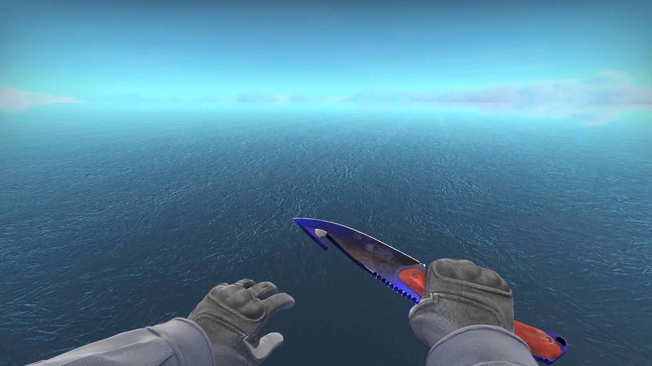 CS:GO | Gut Knife Doppler Phase 4 (Factory New) - Showcase - YouTube