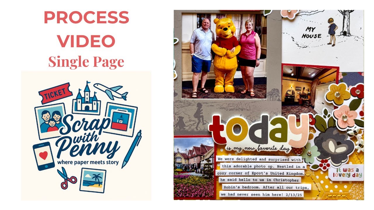 Scrapbook Process  | Single Page | 