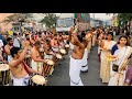 Divine Kerala Procession Thalappoli 🙏| Chenda Melam Drums &amp; Women with Nilavilakku | 2025