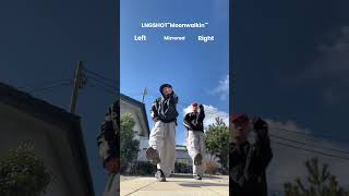 Mirrored Dance tutorial🔥LNGSHOT"MOONWALKIN" #shorts