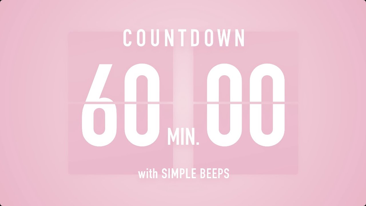 30 Minutes Countdown Timer Flip Clock 🎵 / +Ambient🧘‍♀️+ Bells🔔