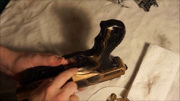 How to paint a foam dart gun for Steampunk Part 4