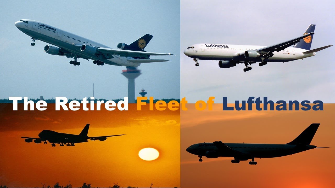 The Retired Fleet of Lufthansa