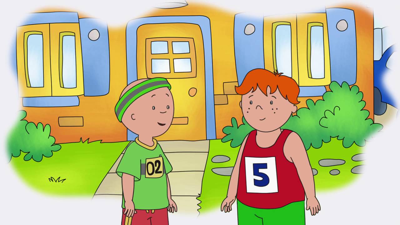 Caillou 519 - Helping Mrs. Howard//Caillou's Fun Run//The New Girl