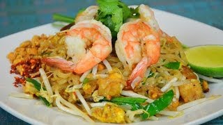 How to Make The best Pad Thai Noodle ผัดไทยกุ้งสด