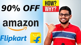 How Amazon & Flipkart Give 90% Discount?? screenshot 1