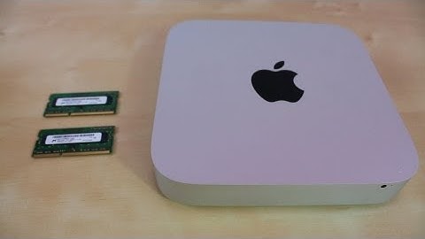 How to Upgrade Ram in 2012 Mac Mini Tutorial