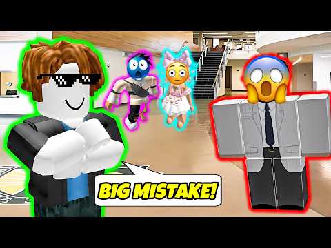 ⚡ My Teacher Regretted Messing With Giga Bacon 🥓 #roblox #robloxstory