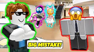 ⚡ My Teacher Regretted Messing With Giga Bacon 🥓 #roblox #robloxstory