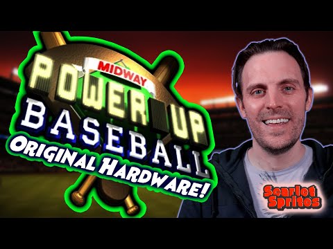 Midway Power Up Baseball on Original Arcade Hardware!