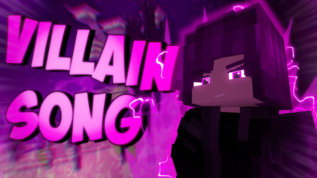 VILLAIN Song by KDA MinecraftAnimation Evelina