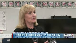 Frenship ISD protecting students with new CrisisAlert badges