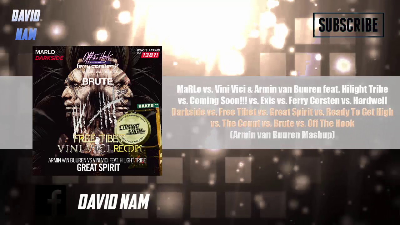 Darkside vs Free Tibet vs Great Spirit vs RTGH vs The Count vs Brute vs Off The Hook (AvB Mashup)