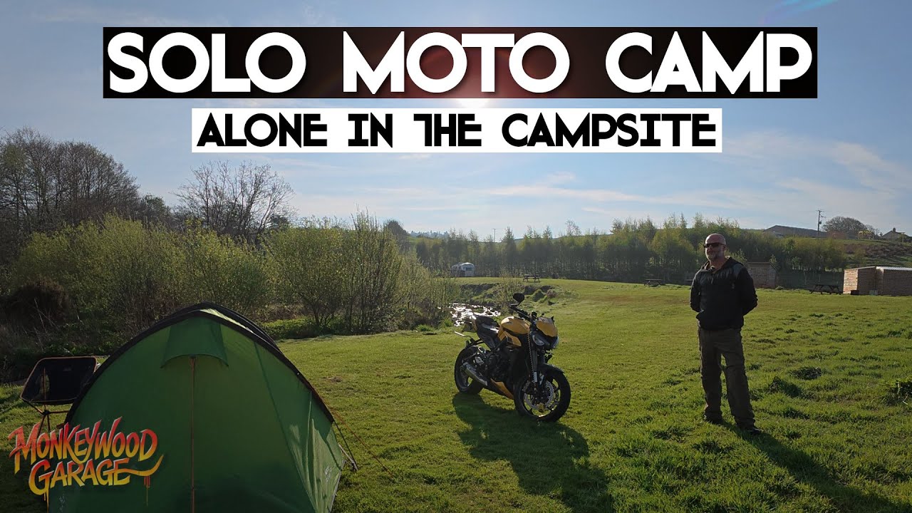 Лагерь Solo Moto (один в кемпинге)