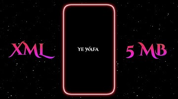 Maine Tera Naam Dil Rakh Diya 😓💔 sad alight motion xml file #alightmotion #am_editors_india #preset