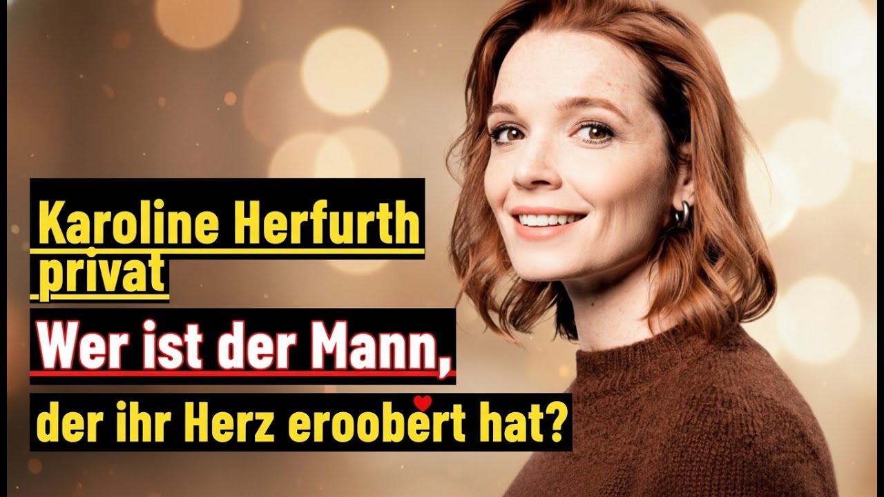 Karoline Herfurth privat Wer ist der Mann, der ihr Herz erobert hat