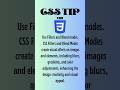 CSS TIP. Use CSS filters and blend modes #shorts