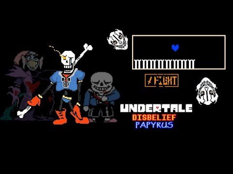 Undertale fan game | Disbelief Papyrus | Demo Phase 1