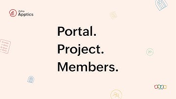 Get started - How to create a portal, add projects, and invite members.